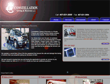 Tablet Screenshot of constellationtowing.com